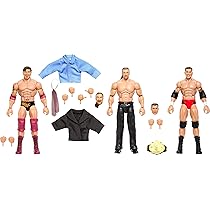 Mattel WWE Elite Evolution 3-Pack Action Figures
